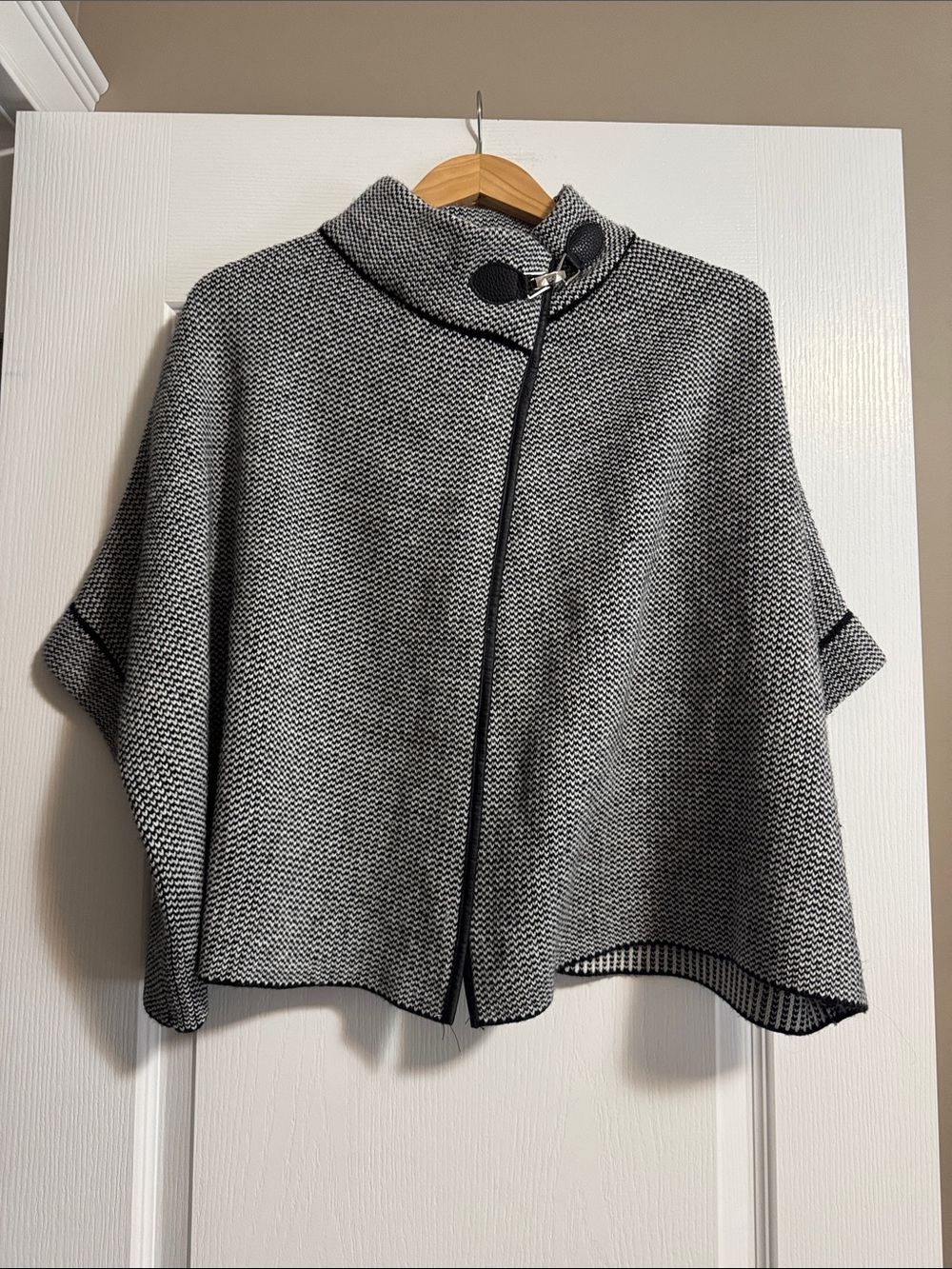 cleo Black and White Knit Sweater